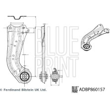 Blue Print | Lenker, Radaufhängung | ADBP860157