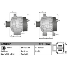 Denso | Generator | DAN1487