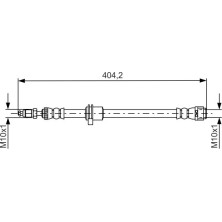 BOSCH | Bremsschlauch | 1 987 481 679