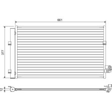 Valeo | Kondensator, Klimaanlage | 822647