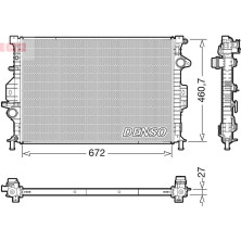 Denso | Kühler, Motorkühlung | DRM10115