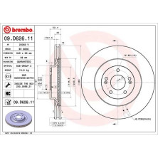 Brembo | Bremsscheibe | 09.D626.11