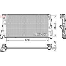 Denso | Kühler, Motorkühlung | DRM05118