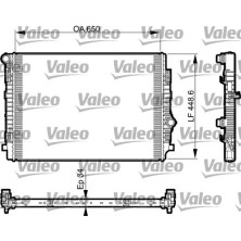 Valeo | Kühler, Motorkühlung | 735549