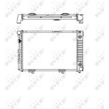 NRF | Kühler, Motorkühlung | 516574