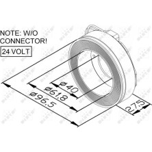 NRF | Spule, Magnetkupplung-Kompressor | 38448