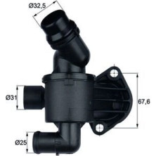 Mahle | Thermostat, Kühlmittel | TI 34 87