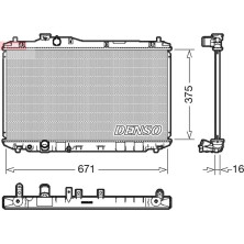 Denso | Kühler, Motorkühlung | DRM40037