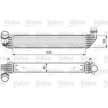 Valeo | Ladeluftkühler | 818636