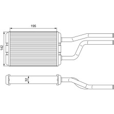 Valeo | Wärmetauscher, Innenraumheizung | 811545