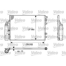 Valeo | Kondensator, Klimaanlage | 817661