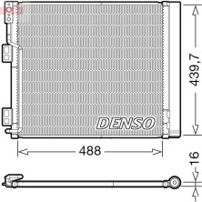 Denso | Kondensator, Klimaanlage | DCN46028