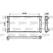 Valeo | Kühler, Motorkühlung | 731728