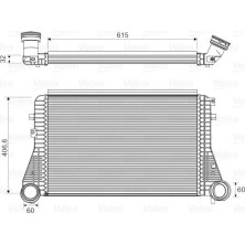Valeo | Ladeluftkühler | 818795
