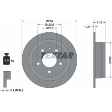 Textar | Bremsscheibe | 92022400