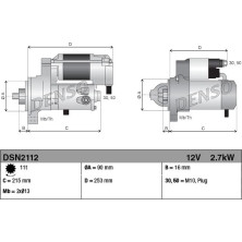 Denso | Starter | DSN2112