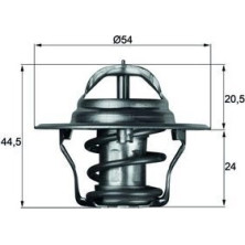 Mahle | Thermostat, Kühlmittel | TX 4 83D