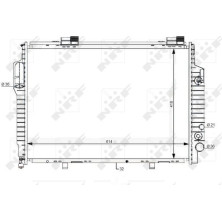 NRF | Kühler, Motorkühlung | 59111