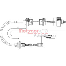 Metzger | Seilzug, Kupplungsbetätigung | 1172.8