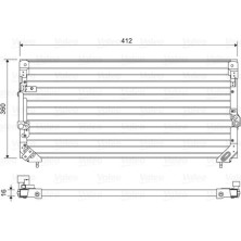 Valeo | Kondensator, Klimaanlage | 814495