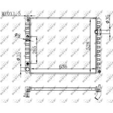 NRF | Kühler, Motorkühlung | 59147