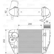Valeo | Ladeluftkühler | 818326
