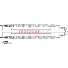 Metzger | Seilzug, Feststellbremse | 11.5863