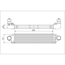 Valeo | Ladeluftkühler | 822926