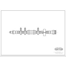 Corteco | Bremsschlauch | 19018597