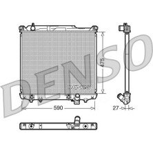 Denso | Kühler, Motorkühlung | DRM47020