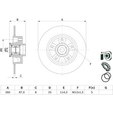 BOSCH | Bremsscheibe | 0 986 479 E79