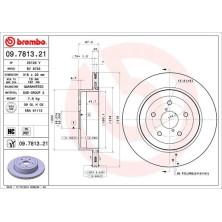 Brembo | Bremsscheibe | 09.7813.21