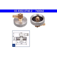 ATE | Entlüfterstutzen | 03.9302-0740.2