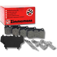 ZIMMERMANN 24098.170.3 Bremsbeläge für Verschleißwarnanzeiger vorbereitet mit Zubehör ZIMMERMANN 24098.170.3 Bremsbeläge für Verschleißwarnanzeiger vorbereitet mit Zubehör