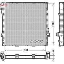 Denso | Kühler, Motorkühlung | DRM05112