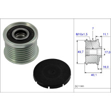 INA | Generatorfreilauf | 535 0021 10