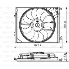 Valeo | Lüfter, Motorkühlung | 696882