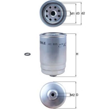 Knecht | Kraftstofffilter | KC 605D