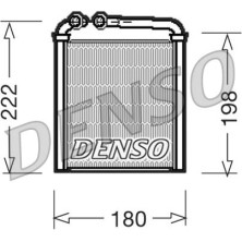 Denso | Wärmetauscher, Innenraumheizung | DRR32005