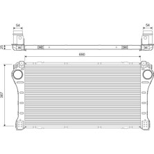 Valeo | Ladeluftkühler | 818375