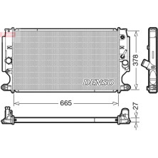 Denso | Kühler, Motorkühlung | DRM50088