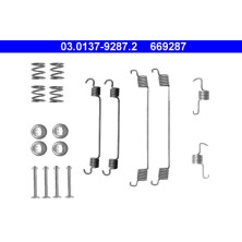ATE | Zubehörsatz, Bremsbacken | 03.0137-9287.2