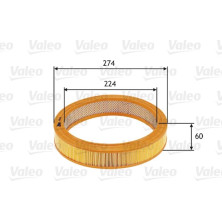 Valeo | Luftfilter | 585619