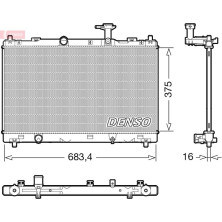 Denso | Kühler, Motorkühlung | DRM47038