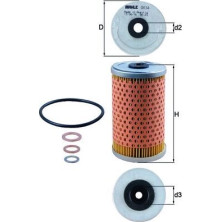 Knecht | Ölfilter | OX 34D