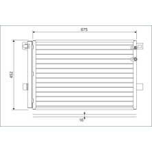 Valeo | Kondensator, Klimaanlage | 814054