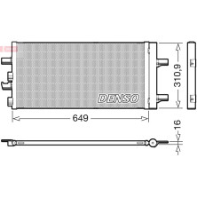 Denso | Kondensator, Klimaanlage | DCN05104