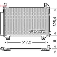 Denso | Kondensator, Klimaanlage | DCN50107