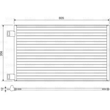 Valeo | Kondensator, Klimaanlage | 822553