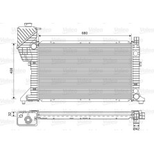 Valeo | Kühler, Motorkühlung | 701589